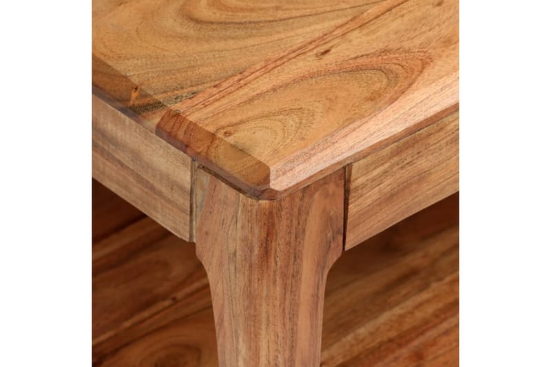 Sofabord Massivt Træ 88 X 50 X 38 Cm - Brun - Møbler - Borde - Sofabord