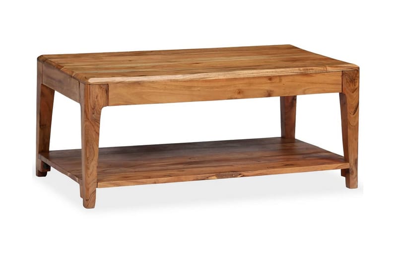 Sofabord Massivt Træ 88 X 50 X 38 Cm - Brun - Møbler - Borde - Sofabord