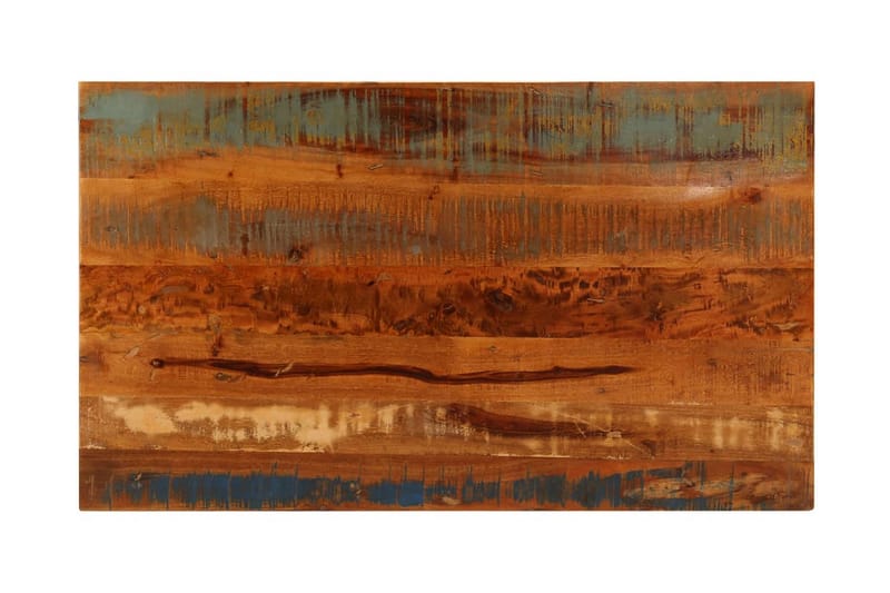 Sofabord Med Hylde Massivt Genanvendt Træ 100 X 60 X 35 Cm - Brun - Møbler - Borde - Sofabord