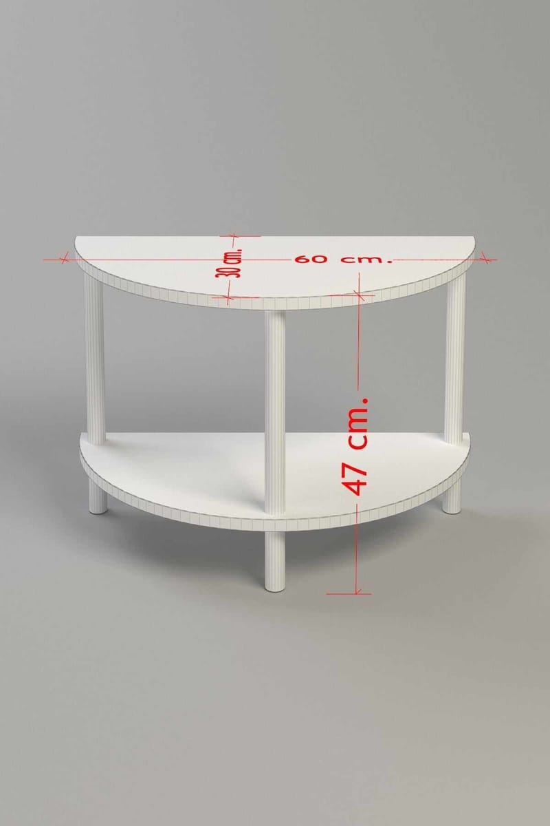 Sofabord Hanah Home Peka Cube (60 x 42 x 30 cm) Sapphire Oak - Sapphire Oak - Møbler - Borde - Sofabord - Sofabord med opbevaring