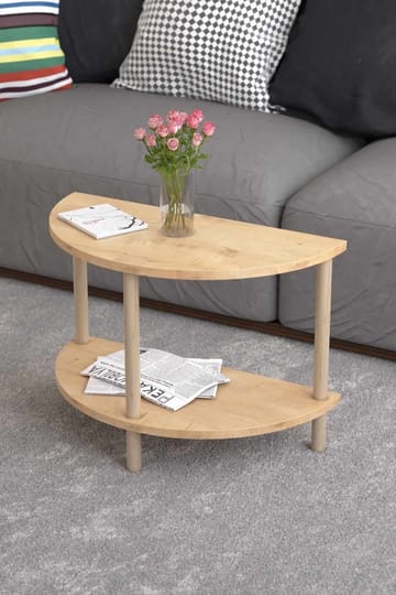 Sofabord Hanah Home Peka Cube (60 x 42 x 30 cm) Sapphire Oak - Sapphire Oak - Møbler - Borde - Sofabord - Sofabord med opbevaring