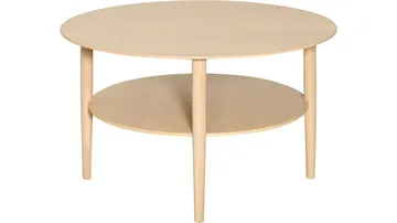Sofabord NFG Rondo Ø85 cm Vitpigmenterat - Hvidpigmenteret - Møbler - Borde - Sofabord