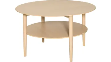 Sofabord NFG Rondo Ø85 cm Vitpigmenterat - Hvidpigmenteret - Møbler - Borde - Sofabord