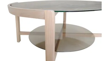 Sofabord Quisto Ø90 cm - Hvidlakeret - Møbler - Borde - Sofabord