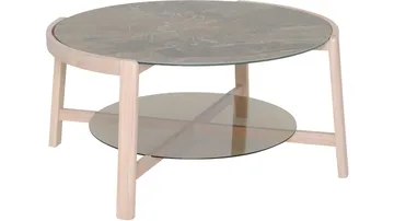 Sofabord Quisto Ø90 cm - Hvidlakeret - Møbler - Borde - Sofabord