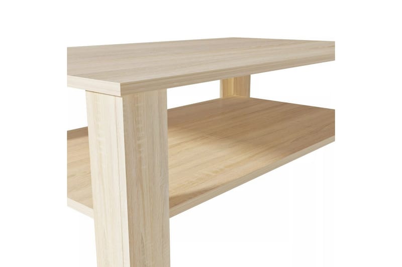 Sofabord Spånplade 100 X 59 X 42 Cm Egetræ - Brun - Møbler - Borde - Sofabord