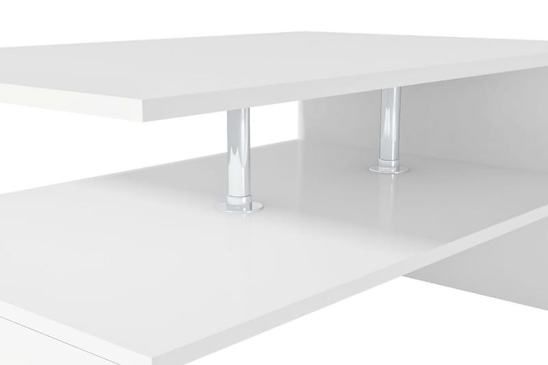 Sofabord Spånplade 90 X 59 X 42 Cm Hvid - Hvid - Møbler - Borde - Sofabord