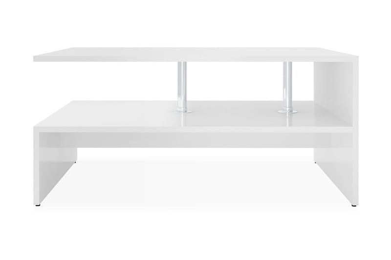 Sofabord Spånplade 90 X 59 X 42 Cm Hvid - Hvid - Møbler - Borde - Sofabord