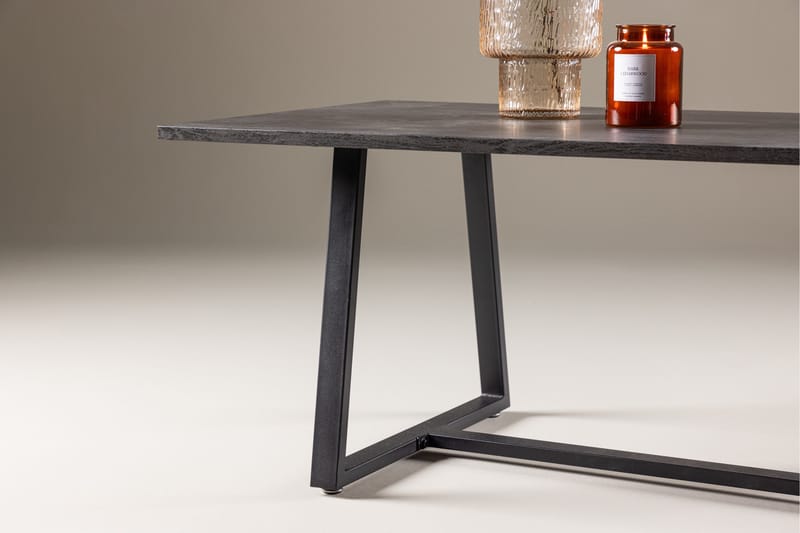 Sofabord Venture Home Plankton sofabord 110x60 cm sort Sort - Møbler - Borde - Sofabord