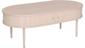 Sofabord Yngvar 120x60 cm - Hvidpigmenteret eg - Møbler - Borde - Sofabord