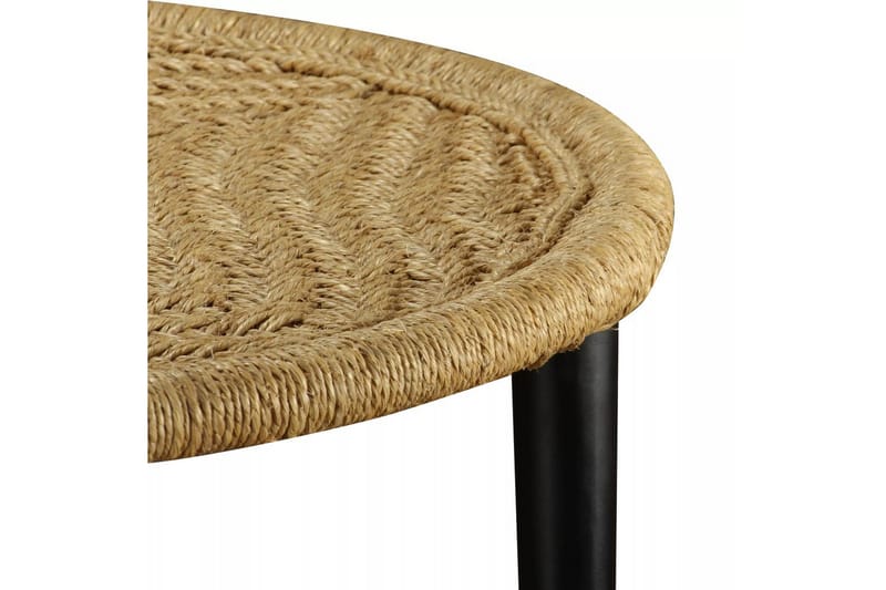 Sofabordssæt I 2 Dele Naturligt Jute - Beige - Møbler - Borde - Sofabord