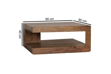 Soffbord Wohnling Brun - Møbler - Borde - Sofabord