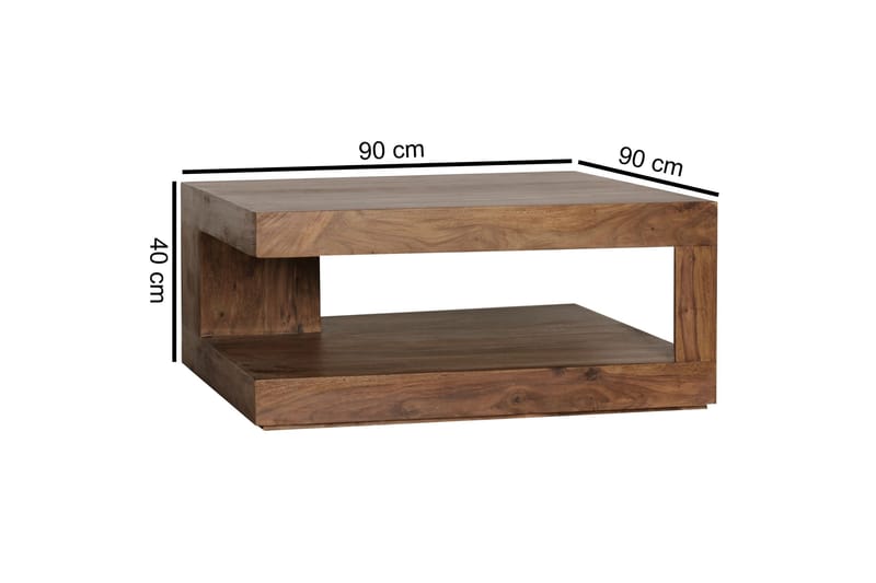Soffbord Wohnling Brun - Møbler - Borde - Sofabord
