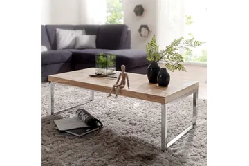 Soffbord Wohnling Trä, Natur - Møbler - Borde - Sofabord