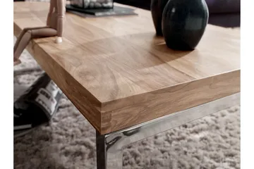 Soffbord Wohnling Trä, Natur - Møbler - Borde - Sofabord