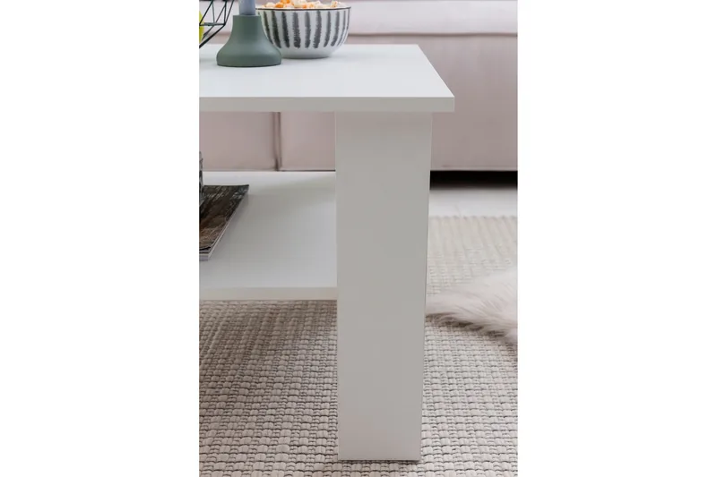 Soffbord Wohnling Vit - Møbler - Borde - Sofabord
