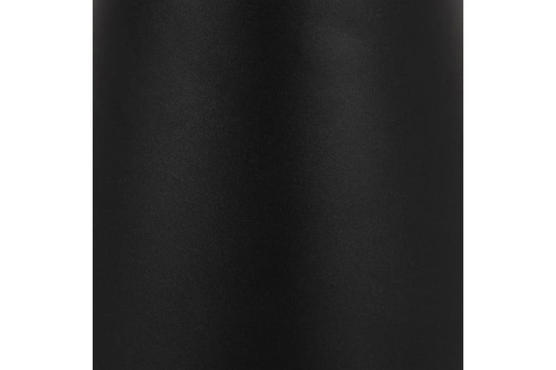 Soli Sofabord 46 cm Rundt - Glas/Sort/Mat Sort - Møbler - Borde - Sofabord