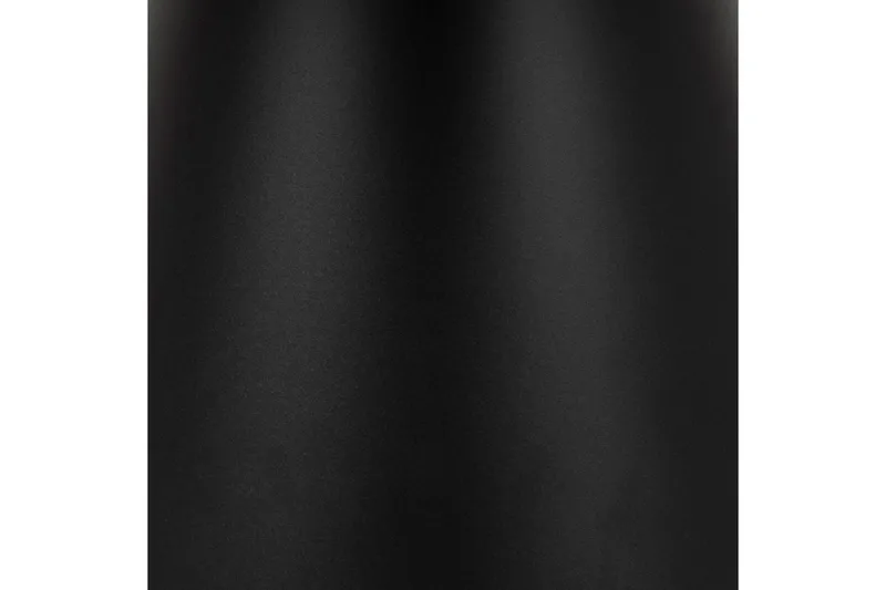 Soli Udvideligt Sofabord 66 cm Rundt - Glas/Sort/Mat Sort - Møbler - Borde - Sofabord