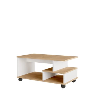 Solven Sofabord 90x42,5x51 cm - Eg og hvid - Møbler - Borde - Sofabord
