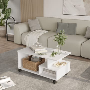 Solven Sofabord 90x42,5x51 cm - Hvid - Møbler - Borde - Sofabord