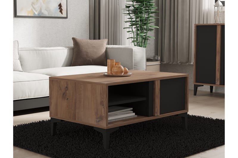 Sonay Sofabord 90 cm - Antracit - Møbler - Borde - Sofabord