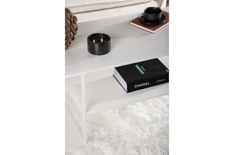 Staal Sofabord 120 cm - Hvit - Møbler - Borde - Sofabord