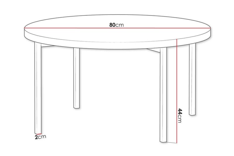 Staffin Soffbord Black - Møbler - Borde - Sofabord