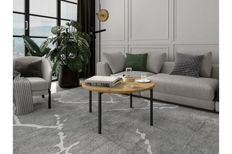 Staffin Soffbord Black - Møbler - Borde - Sofabord