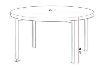 Staffin Soffbord Black - Møbler - Borde - Sofabord