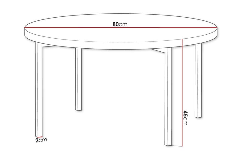 Staffin Soffbord Black - Møbler - Borde - Sofabord