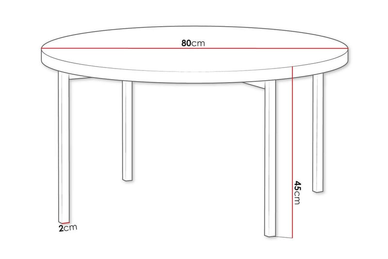 Staffin Soffbord Black - Møbler - Borde - Sofabord
