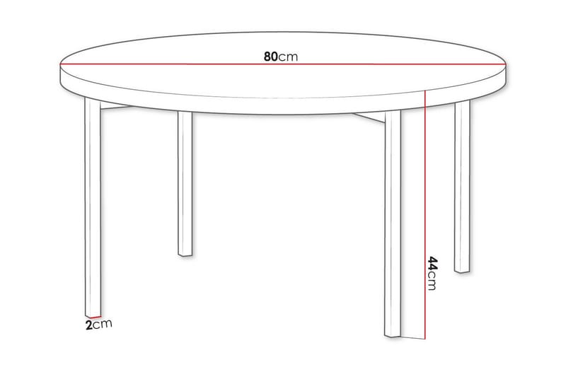 Staffin Soffbord Black - Møbler - Borde - Sofabord