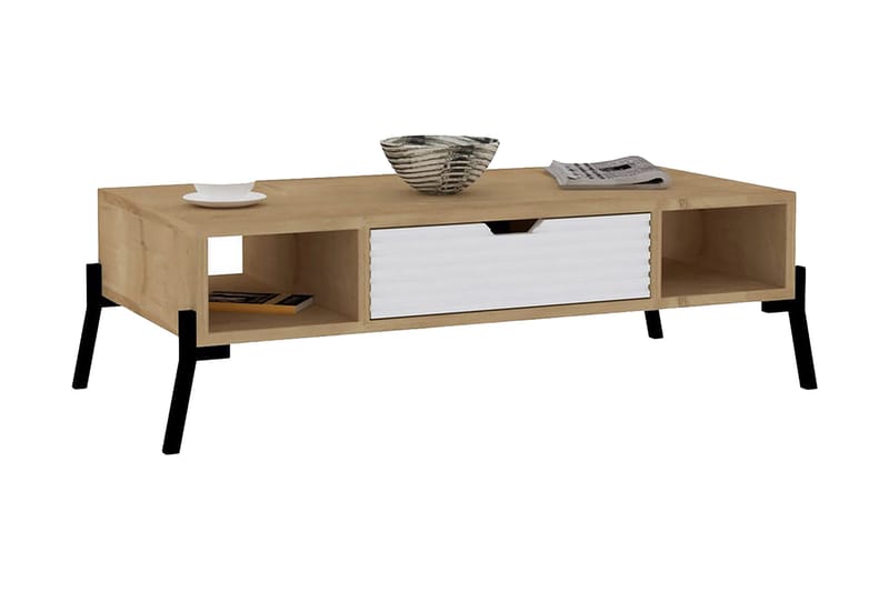 Stalmani Sofabord 100x28,2x100 cm - Blå - Møbler - Borde - Sofabord