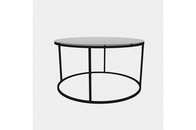 Startis Sofabord 60 cm - Sort - Møbler - Borde - Sofabord