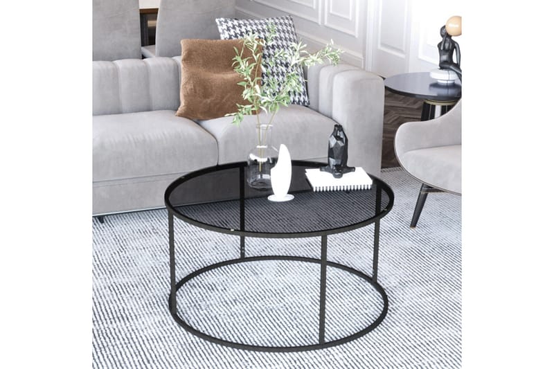 Startis Sofabord 60 cm - Sort - Møbler - Borde - Sofabord