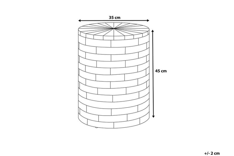 Stejle sofabord 35 cm - Brun - Sofabord