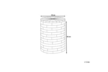 Stejle sofabord 35 cm - Brun - Møbler - Borde - Sofabord