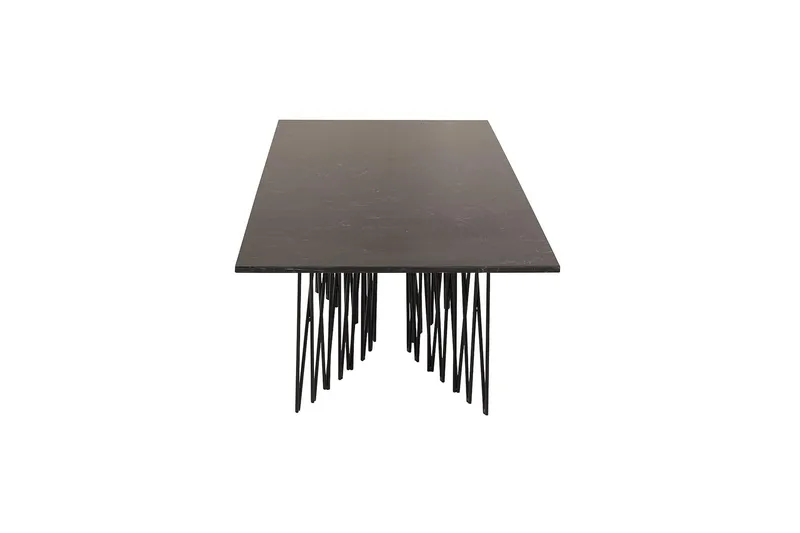 Stone Sofabord 140 cm - Sort - Møbler - Borde - Sofabord