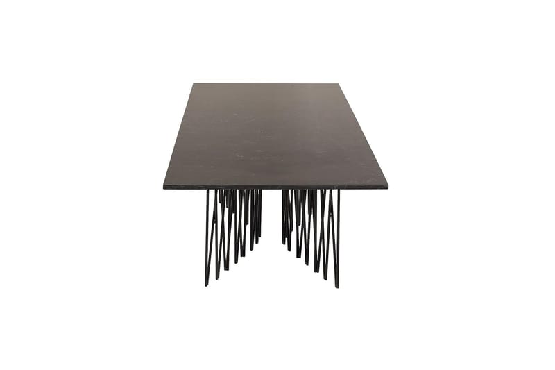 Stone Sofabord 140 cm - Sort - Møbler - Borde - Sofabord
