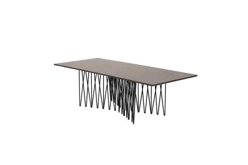 Stone Sofabord 140 cm - Sort - Møbler - Borde - Sofabord