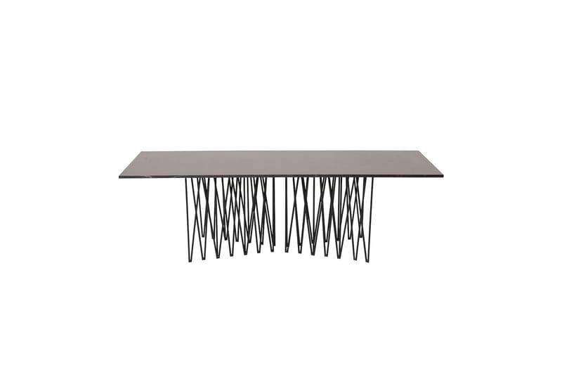 Stone Sofabord 140 cm - Sort - Møbler - Borde - Sofabord