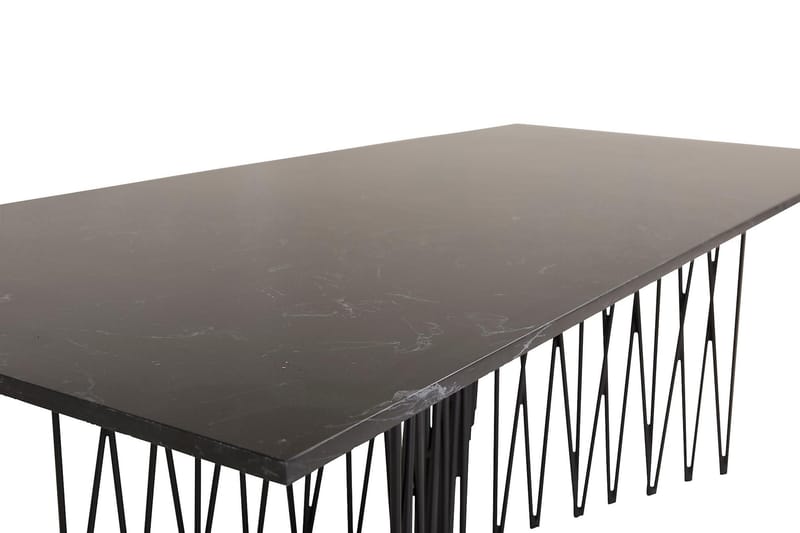 Stone Sofabord 140 cm - Sort - Møbler - Borde - Sofabord
