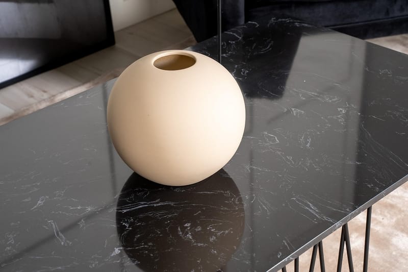 Stone Sofabord 140 cm - Sort - Møbler - Borde - Sofabord