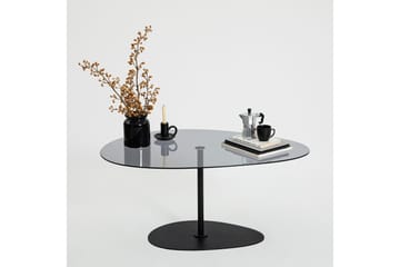 Svanabyn Sofabord 90 cm - Grå/Sort - Møbler - Borde - Sofabord