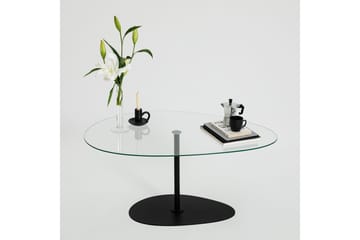 Svanabyn Sofabord 90 cm - Sort - Møbler - Borde - Sofabord