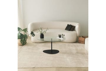Svanabyn Sofabord 90 cm - Sort - Møbler - Borde - Sofabord