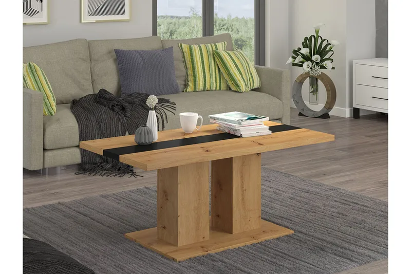 Tallow Soffbord 60 cm Black - Møbler - Borde - Sofabord