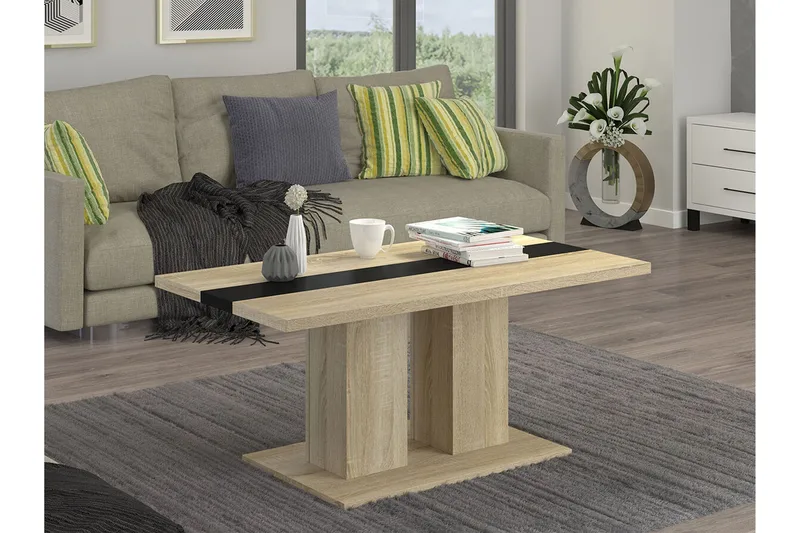 Tallow Soffbord 60 cm Black - Møbler - Borde - Sofabord