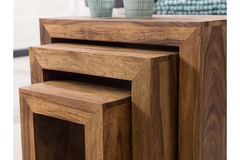 Telander gyngebord 3-pak - Træ / natur - Møbler - Borde - Sofabord