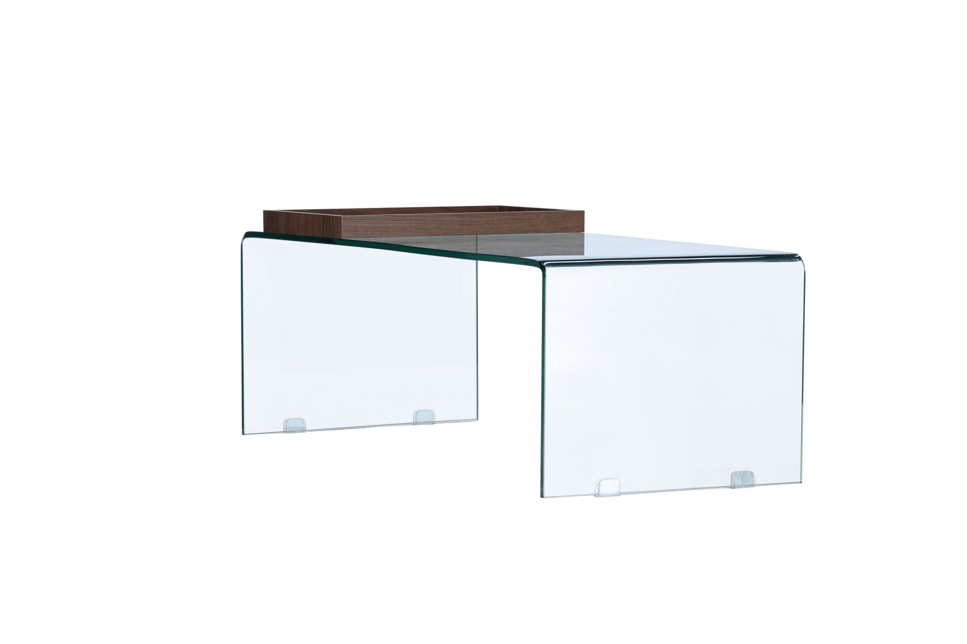 Telemark Sofabord 110x50 cm - Transparent - Møbler - Borde - Sofabord